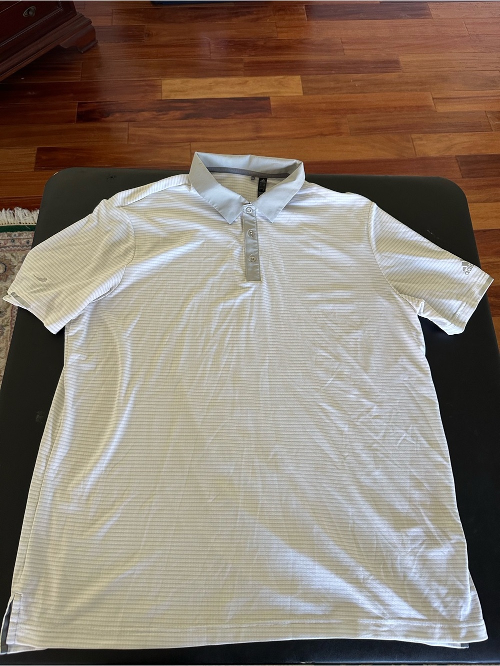 Adidas Light Gray Men's Polo Shirt Men’s 2XL